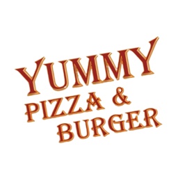 Yummy Pizza & Burger logo.